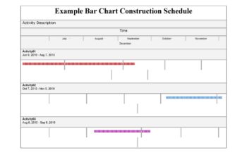 40 Free Construction Schedule Template Word PDF & Excel