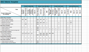 raci chart