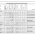 responsibility matrix template for construction project
