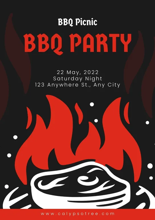 BBQ picnic flyer free picnic flyer templates