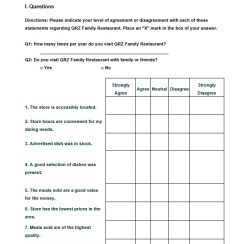 Questionnaire Template (6 free sample)