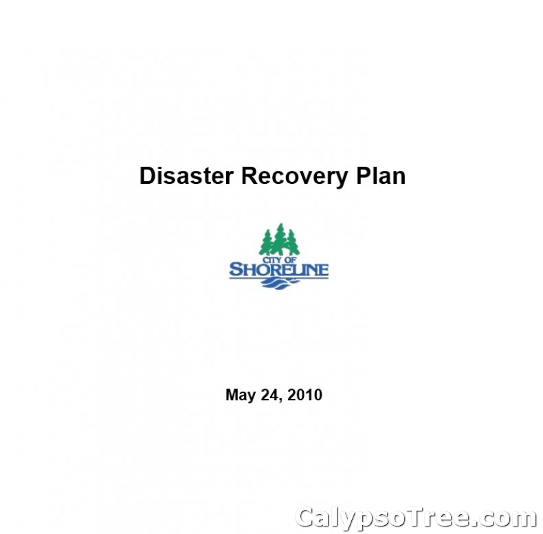 Disaster Recovery Plan Template 01