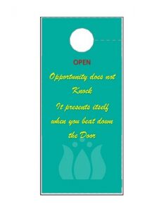 Door Hanger Template