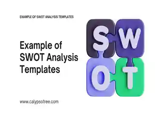 Example of SWOT Analysis Templates Visual Charts Presentation