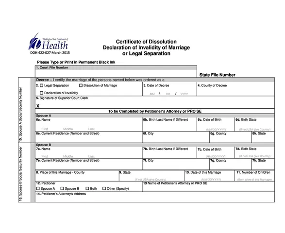 Free Divorce Papers Printable 10