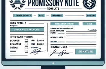 20 Free Simple Promissory Note Template
