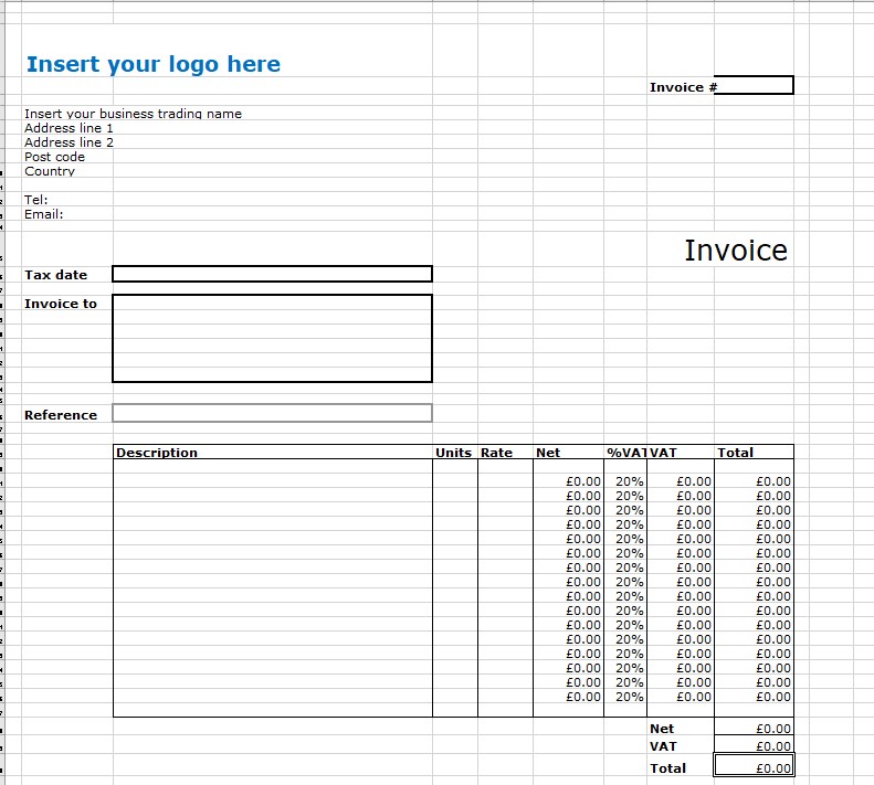 Invoice Templates Free Download