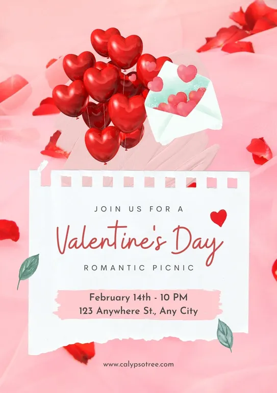 Romantic picnic flyer free picnic flyer templates