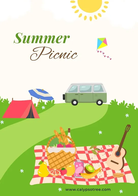 Summer picnic flyer free picnic flyer templates