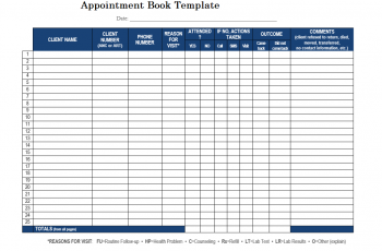 Creating 20 Appointment Schedule to Save Up Your Time