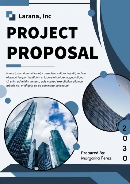 Construction Project Proposal Templates 424 600