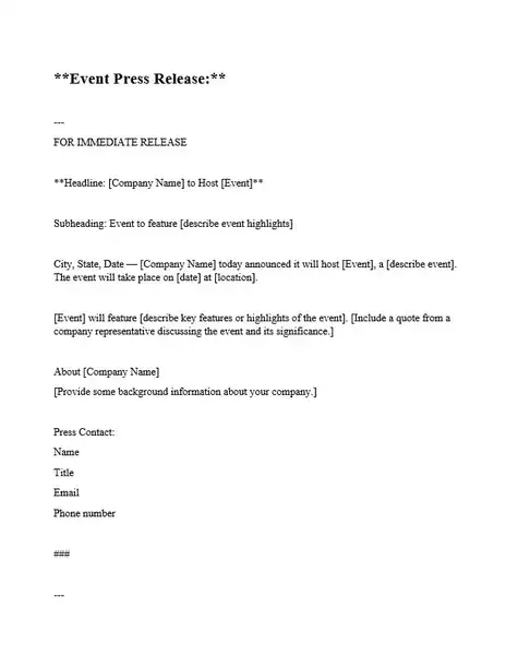 Event Press Releases 486 600 Event Press Releases 486 600