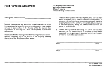 20 Free Sample Hold Harmless Agreement Template