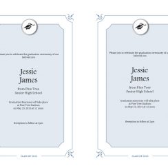 Graduation Invitation Templates