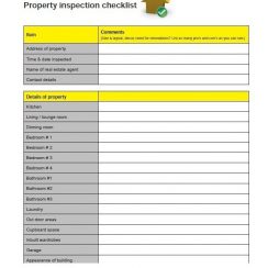 12 Best Home Inspection Checklist Excel, PDF & Word