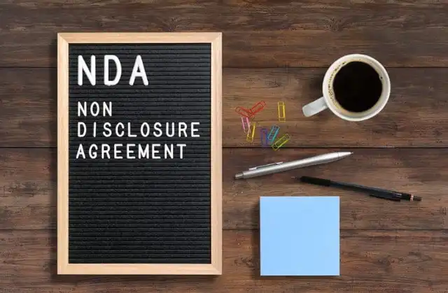 Non Disclosure Agreement Template Free 640 419