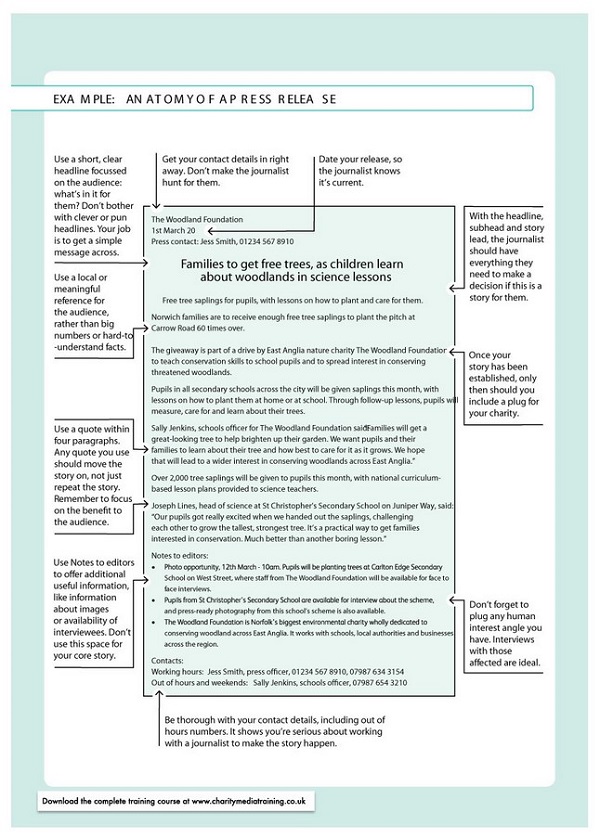 Press Release Sample PDF Press Release Sample PDF