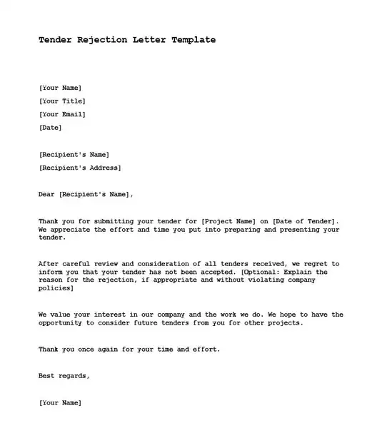 Tender Rejection Letter Template min 542 600