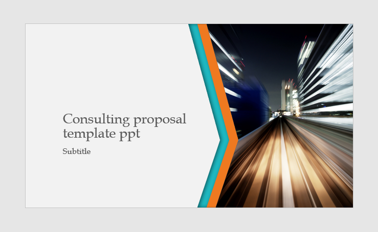 consulting proposal template ppt