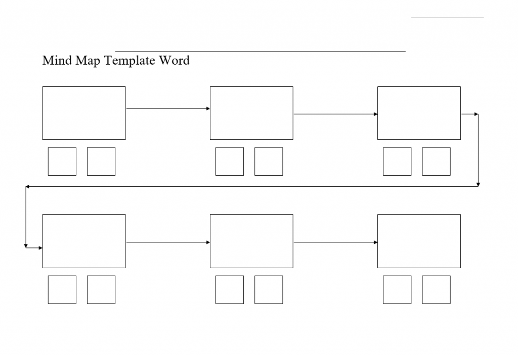 mind map template word