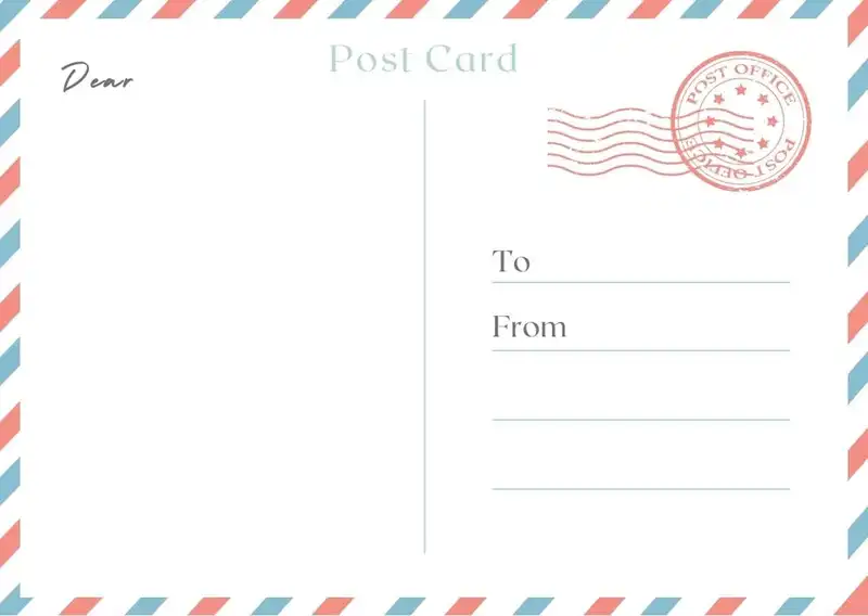 postcard back template 800 568