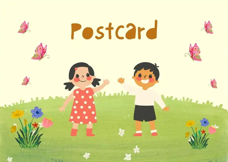 postcard template for kids 800 568