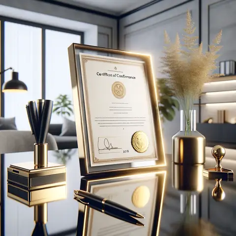 Modern Free Certificate of Conformance Template