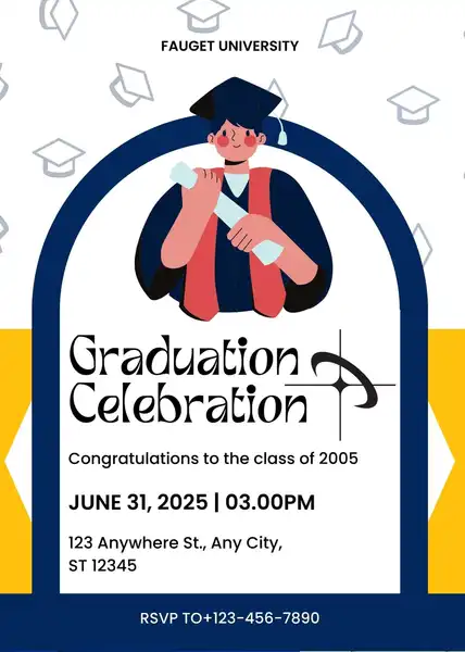 Printable Graduation Invitation Templates