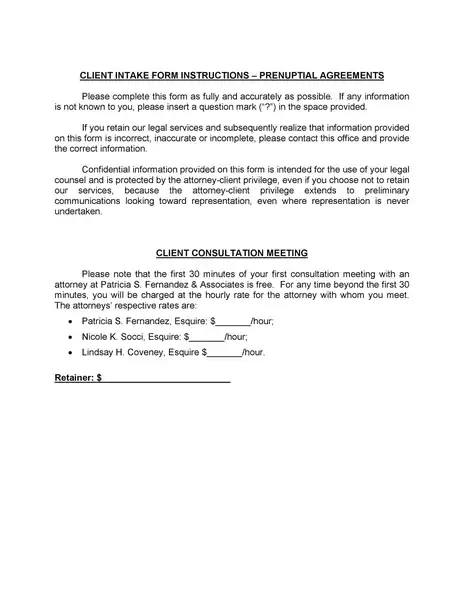 Simple Prenuptial Agreement Template By State 13