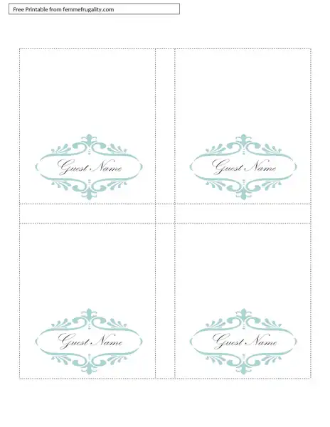 free template for table tents 04