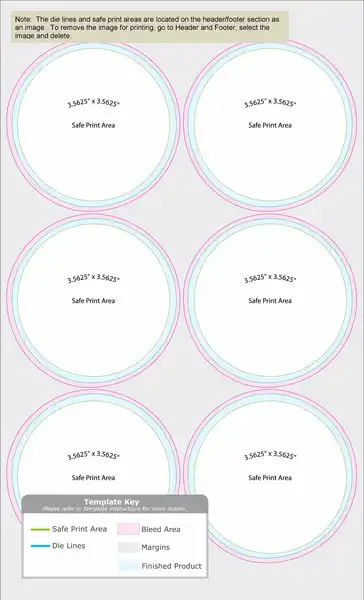 free template for table tents 10