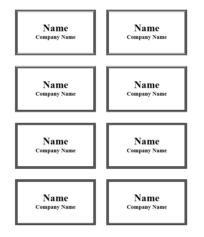 3x4 name badge template