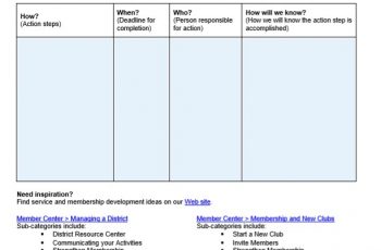 8 Free Action Plan Template – Best Tool for Time Management