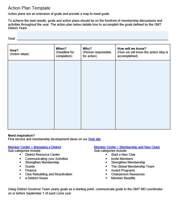 Action Plan Template pdf