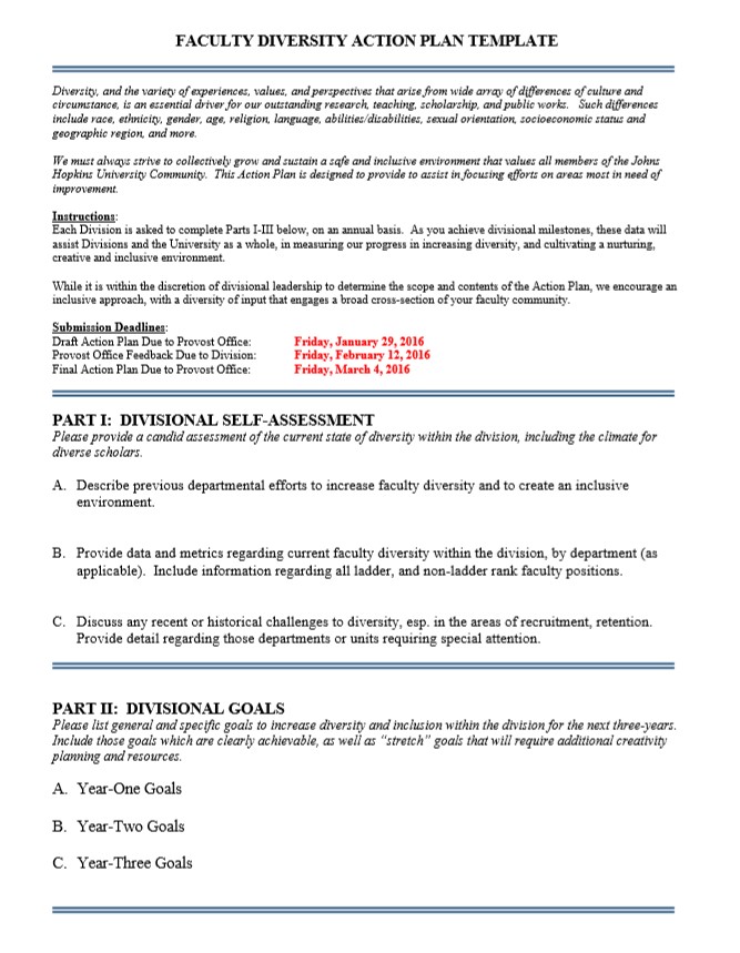 Action Plan Template