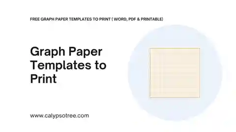 Free Graph Paper Templates to Print Visual Presentation