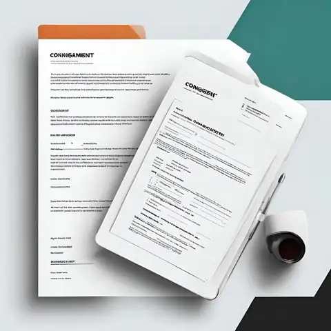 Modern and Simple Consignment Agreement Template
