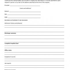 10 free Medical Release Form