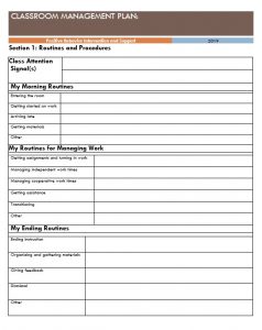 40+ Best Classroom Management Plan Template For Teaching And Learning ...