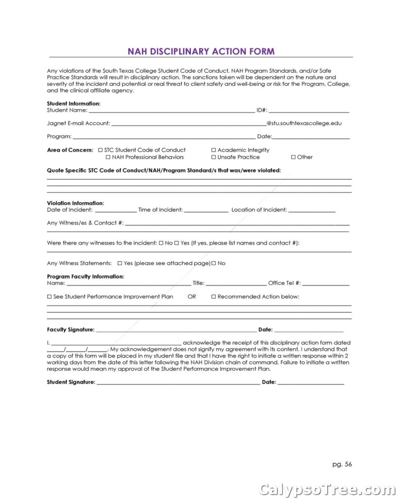 50 Simple Employee Write Up Form: Why You Use It And How To Write It ...