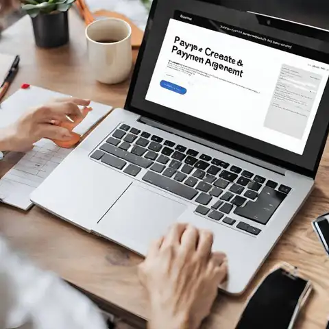 people create a payment agreement template word