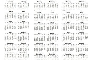 50 Free Calendar Template Excel