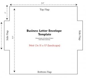 Business Envelope Templates 6