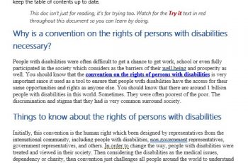 10 Free Convention On The Rights Of Persons With Disabilities