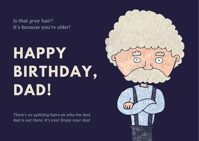 Dad Birthday Card Template Dad Birthday Card Template