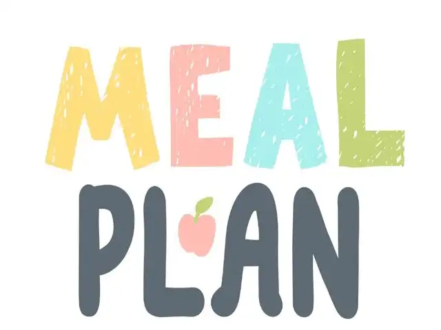 Featured Images of Meal Plan Templates