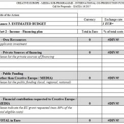 Film Budget Template