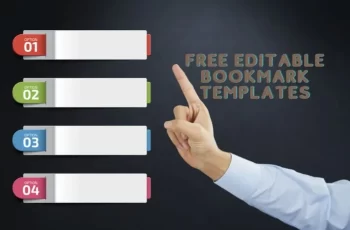 25 Free Editable Bookmark Templates