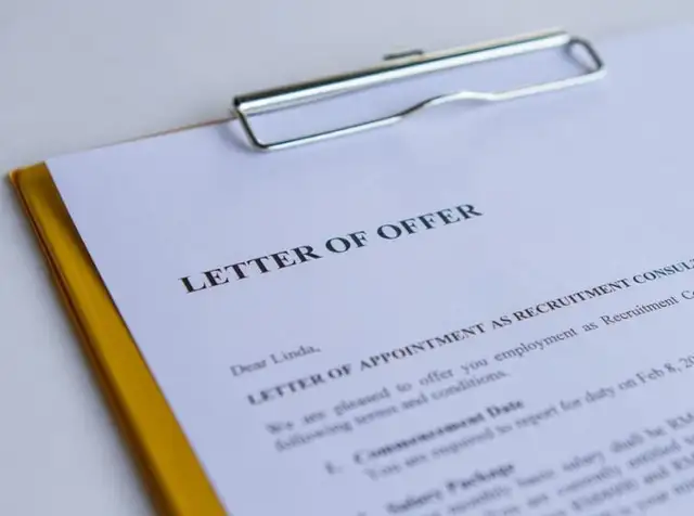 Free Offer Letter Template Word