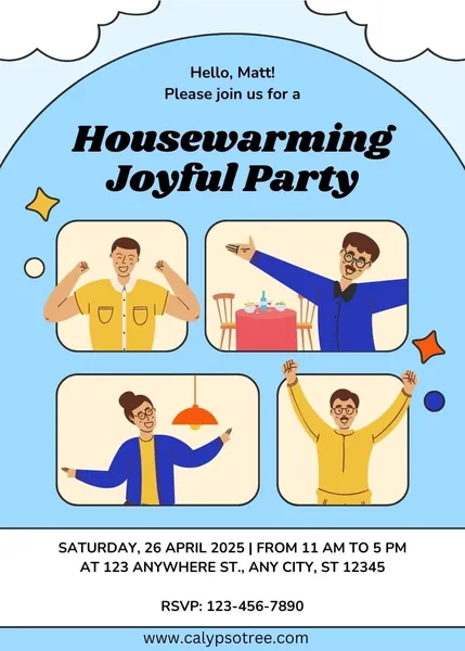 Free Printable Housewarming Invitations Templates 02